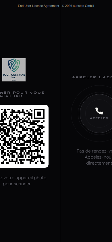 Pass visiteur numérique – compatible Apple Wallet