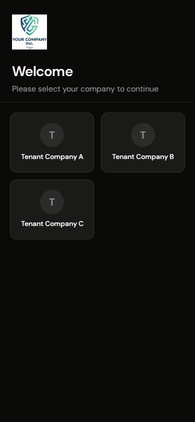 Visitor self check-in (mobile)